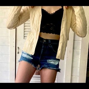 Cashmere Cable-Knit Cardigan NWT